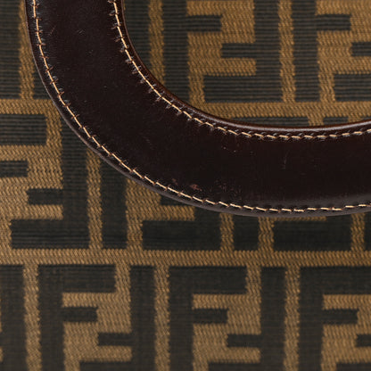 Fendi Zucca Top Handle Tote Tobacco 11 of 13