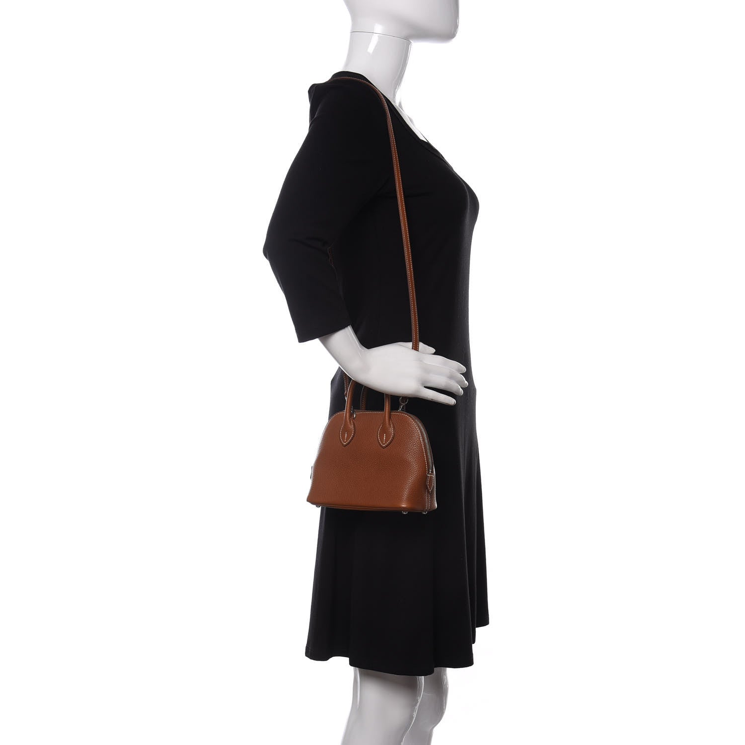 Hermes Barenia Faubourg Mini 1923 Bolide Fauve 2 of 10