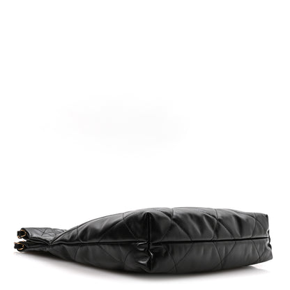 Chanel Calfskin Quilted Small Chanel 22 Black 5 of 12