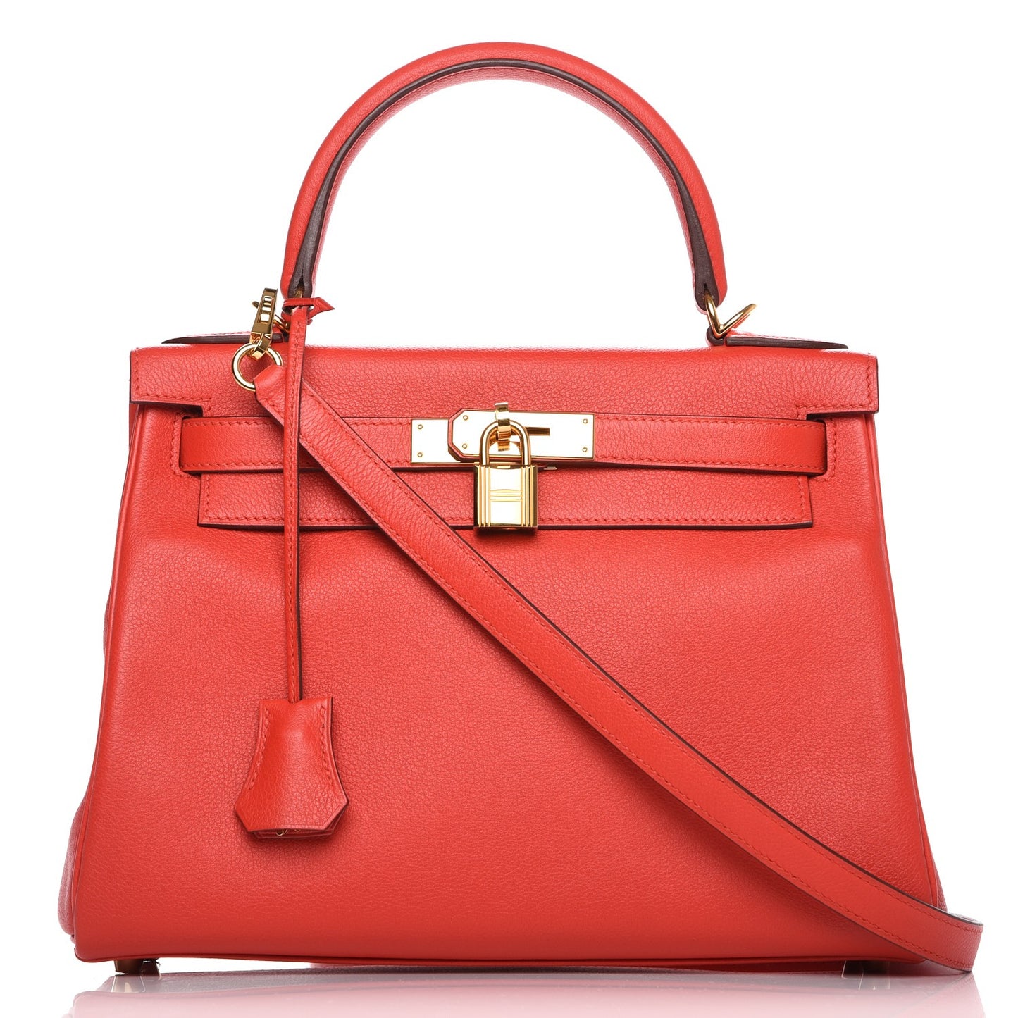 Evercolor Kelly Retourne 28 Rouge Tomate