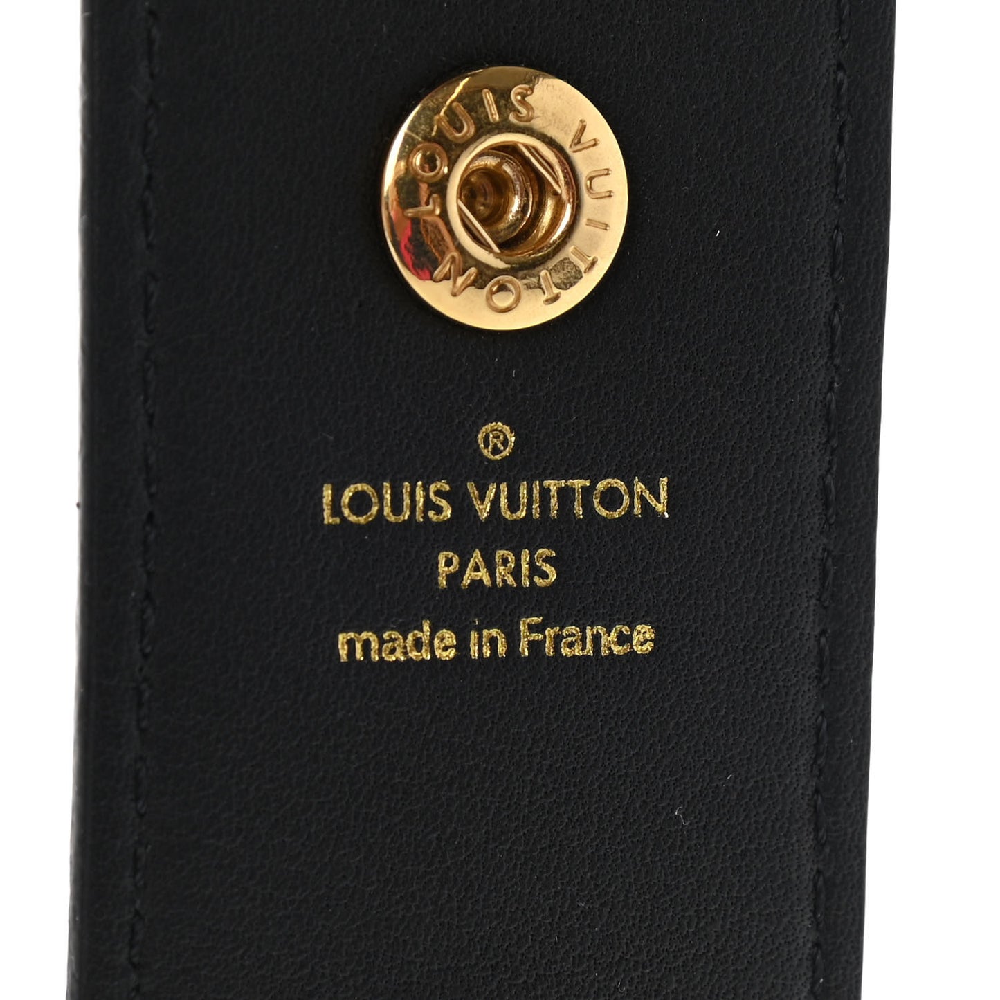 Monogram Adjustable Bandouliere Shoulder Strap Black