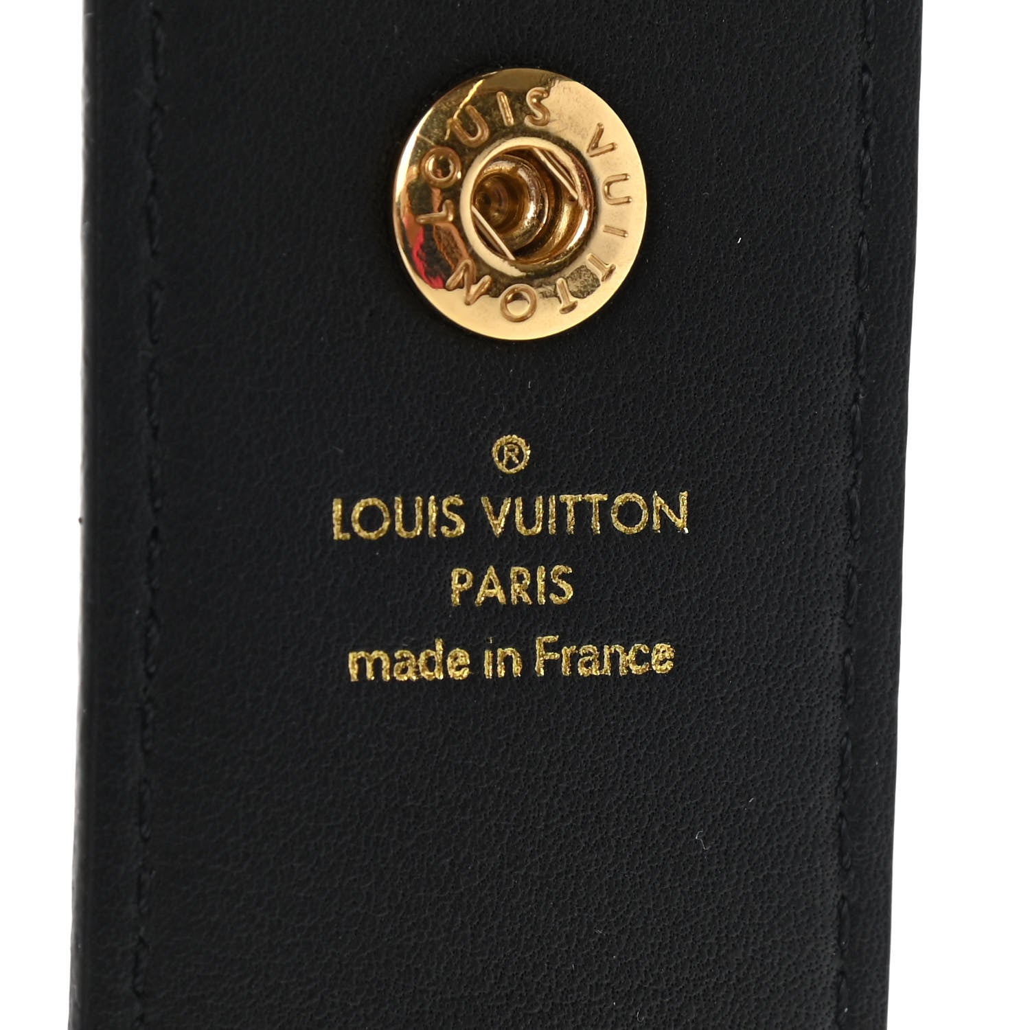 Louis Vuitton Monogram Adjustable Bandouliere Shoulder Strap Black 3 of 6