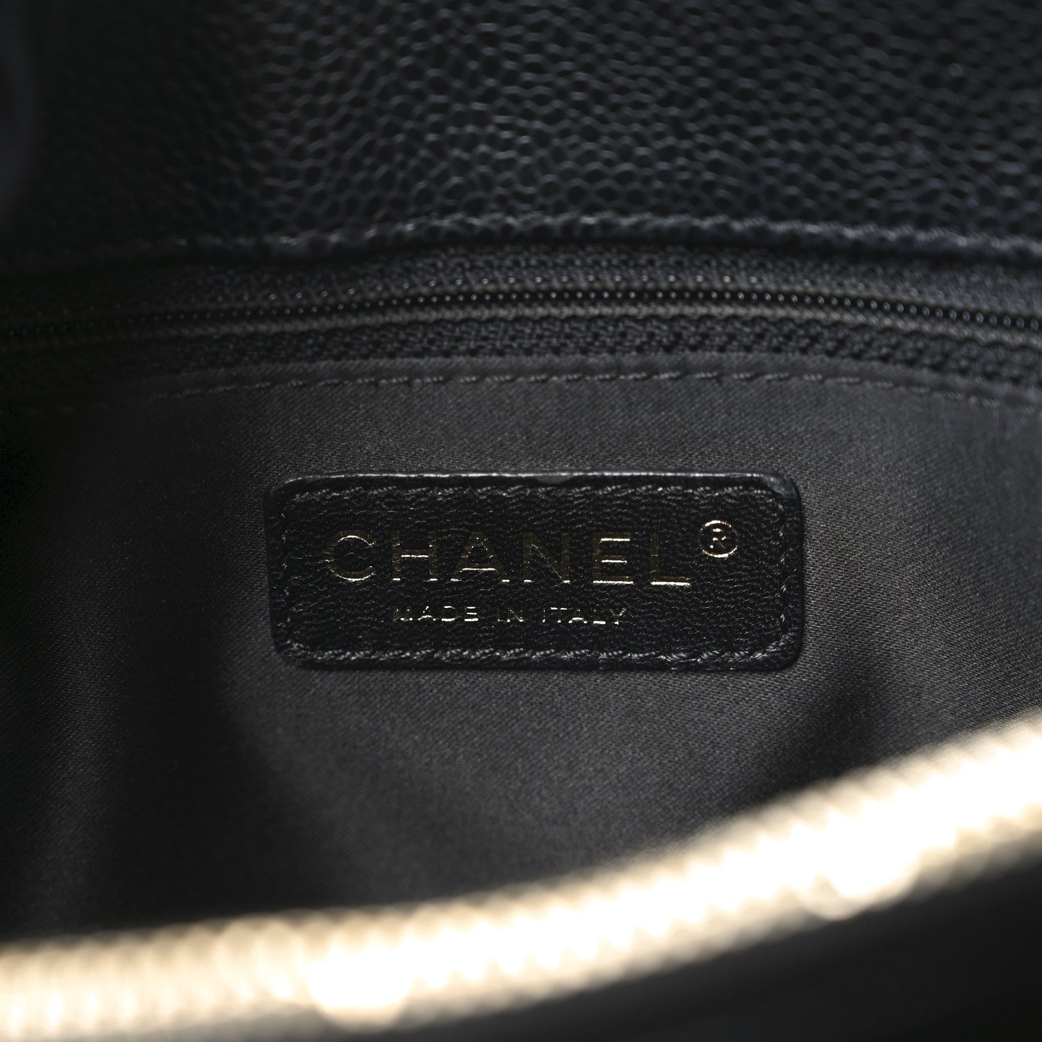 Chanel Caviar Quilted Grand Shopping Tote GST Black 6 of 10