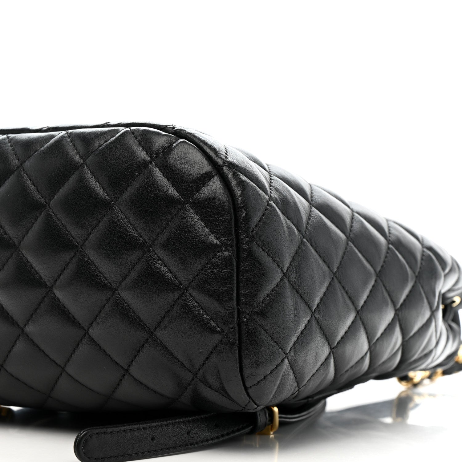 Chanel Calfskin Quilted Small Urban Spirit Backpack Black 10 of 12