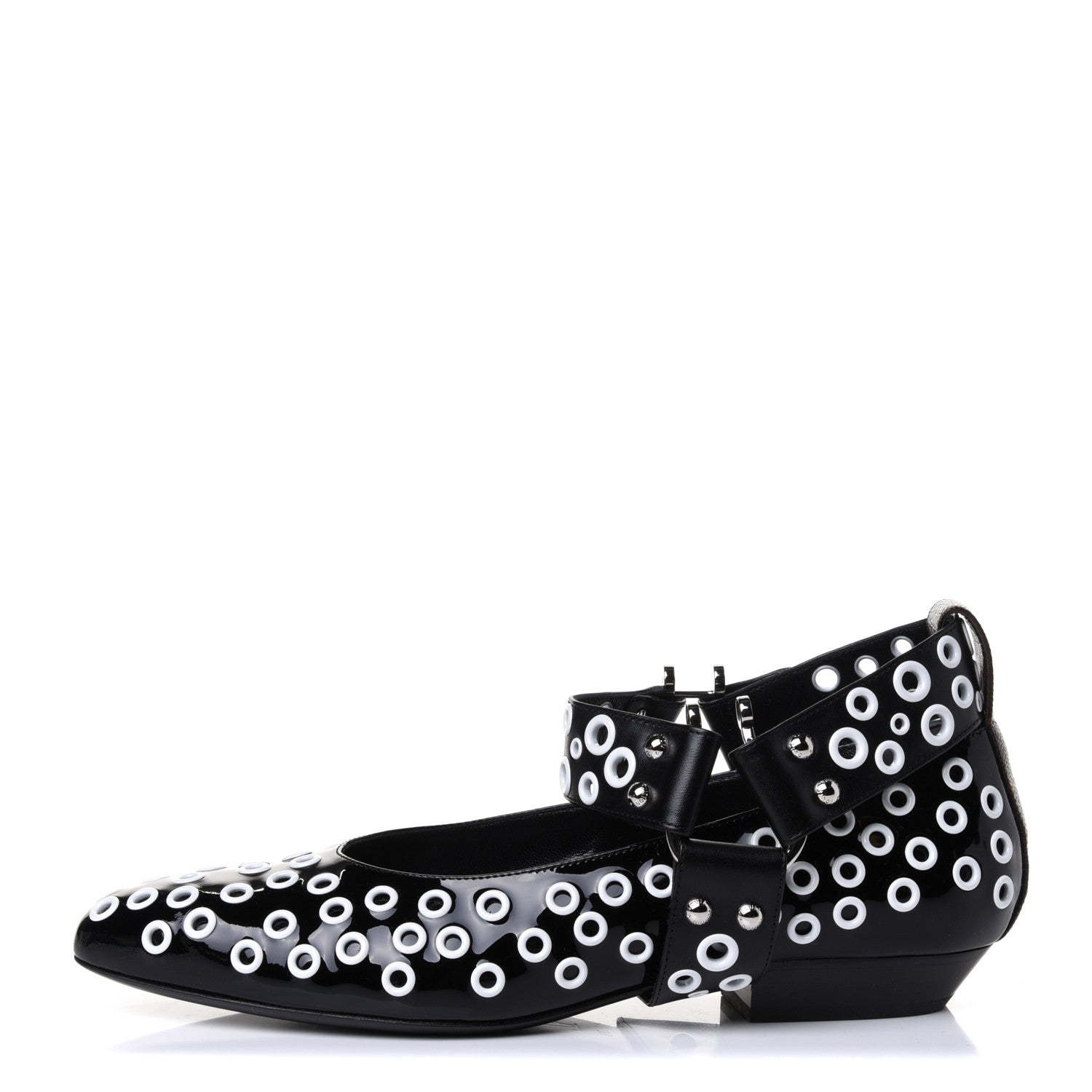 Louis Vuitton Calfskin Monogram Rhapsody Ballerina Flats 39 Black 1 of 4