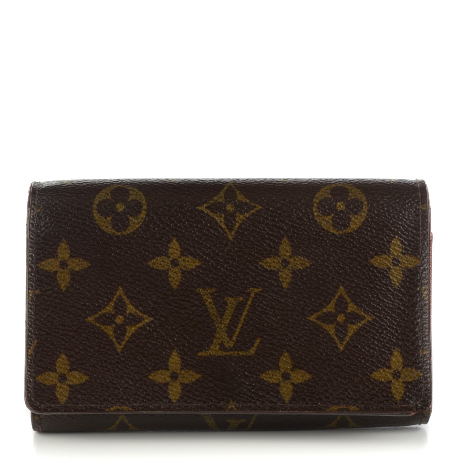 Louis Vuitton Monogram Porte-Monnaie Tresor Wallet 1 of 7