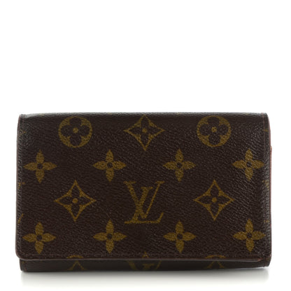 Louis Vuitton Monogram Porte-Monnaie Tresor Wallet 1 of 7