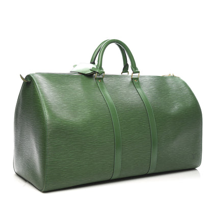 Louis Vuitton Epi Keepall 55 Borneo 2 of 12