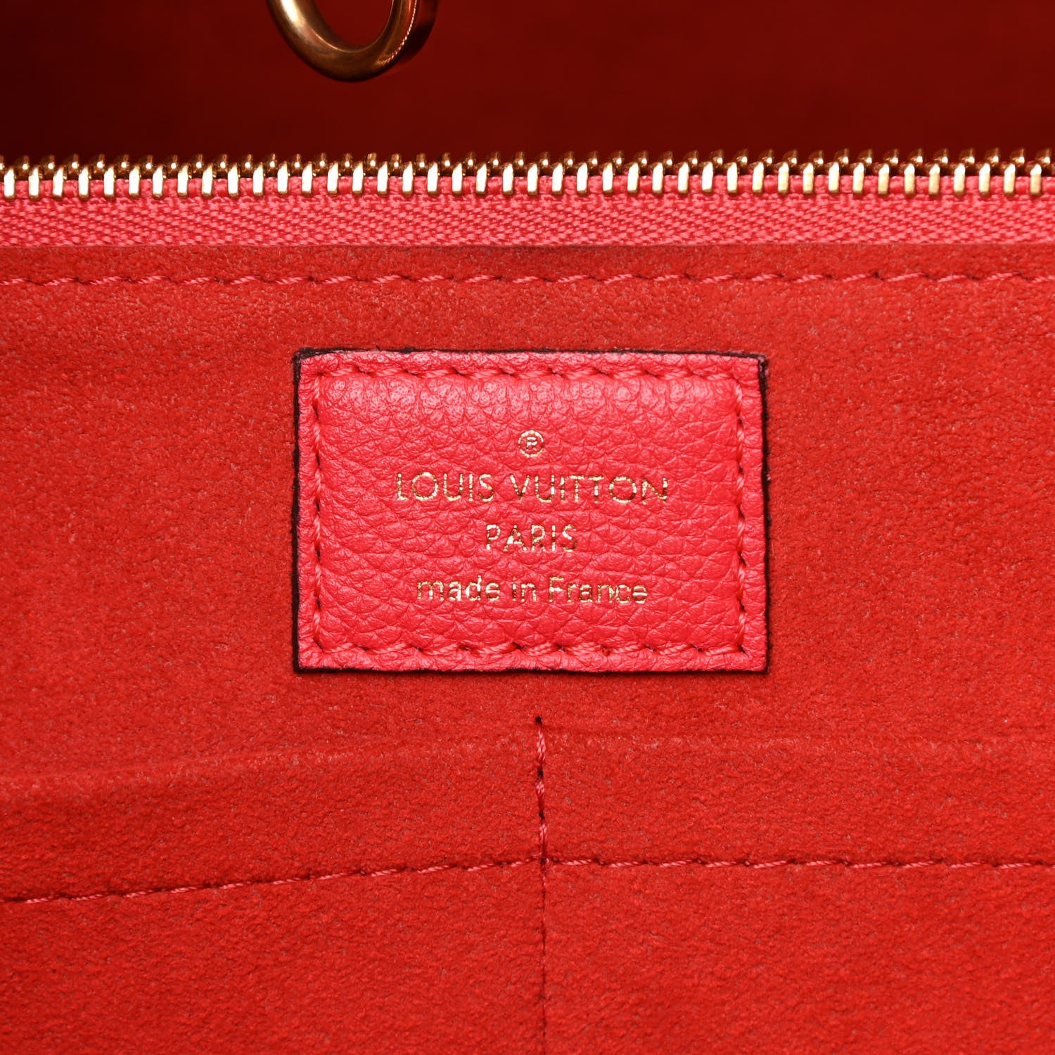 Louis Vuitton Calfskin Monogram Kimono Tote Cherry 6 of 11