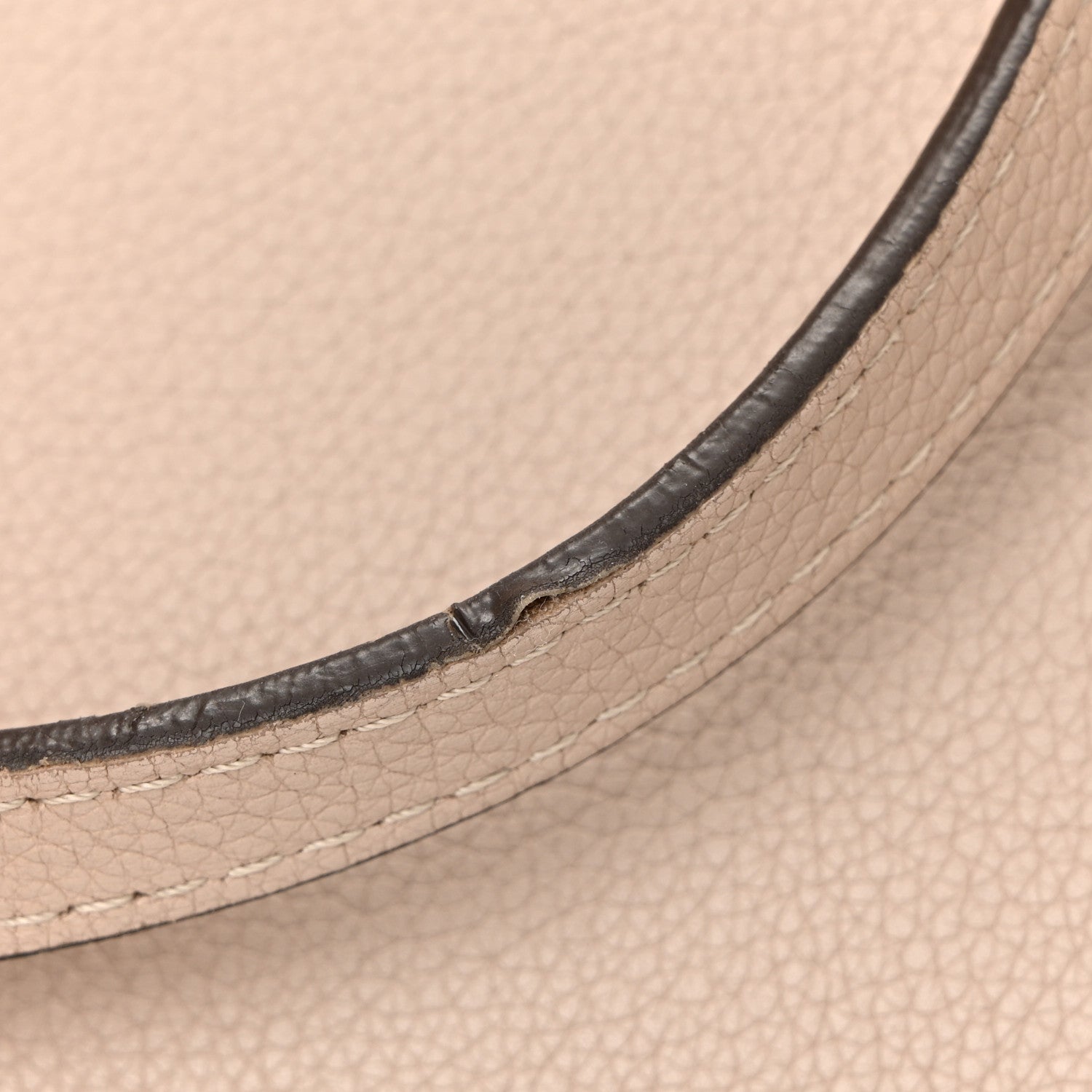 Louis Vuitton Grained Calfskin Lockme Shopper Greige 11 of 11