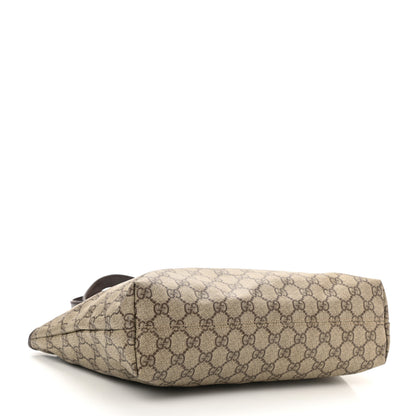 Gucci GG Supreme Monogram Small Joy Tote Dark Brown 4 of 12