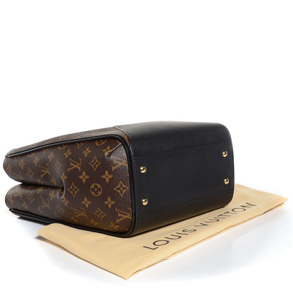Louis Vuitton Calfskin Monogram Kimono Tote Black 4 of 8