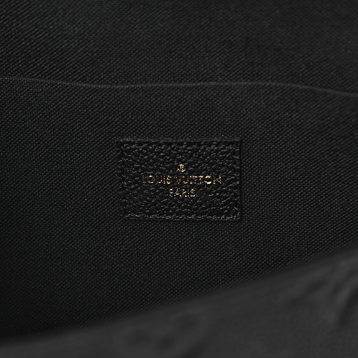 Louis Vuitton Empreinte Pochette Felicie Chain Wallet Black 7 of 12