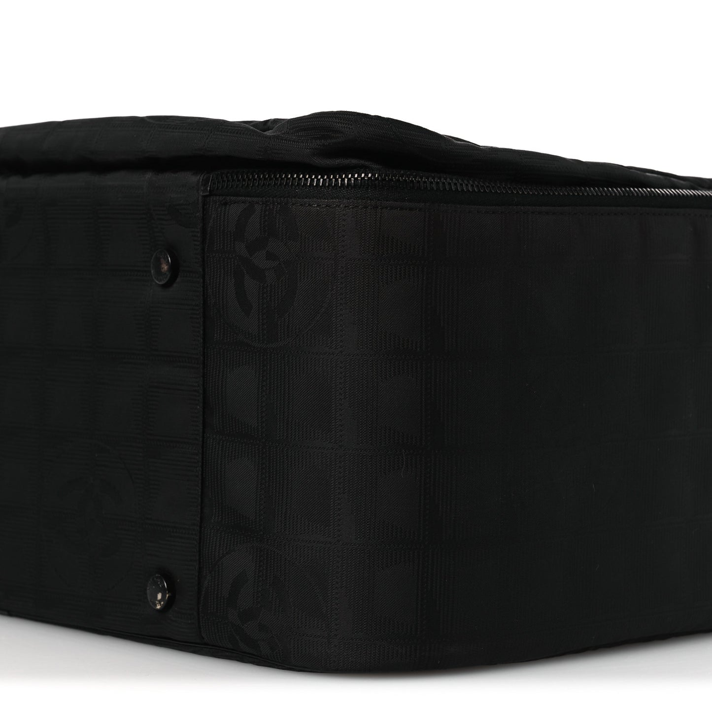 Nylon Travel Shoulder Bag Black