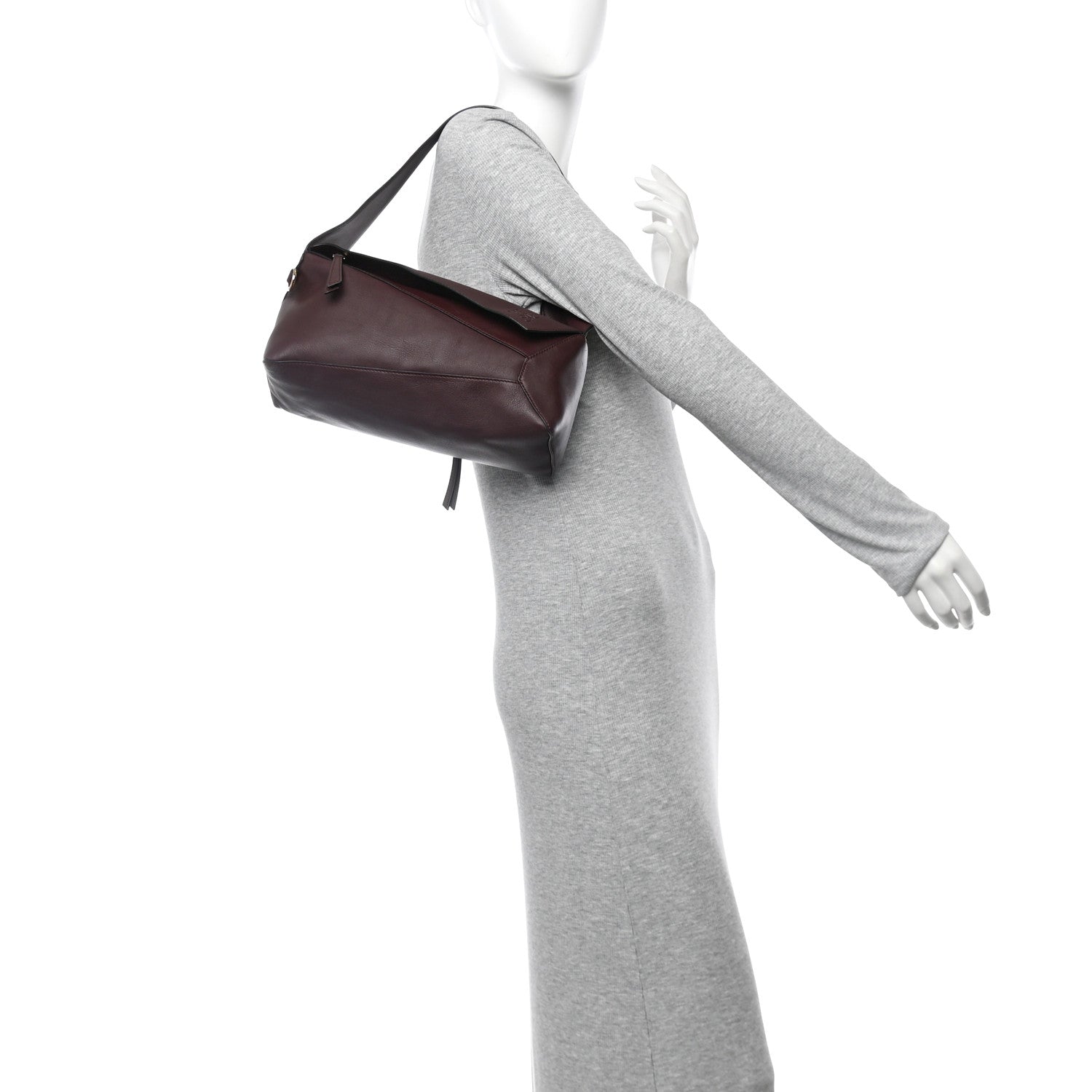 Loewe Calfskin Puzzle Hobo Prune 2 of 9