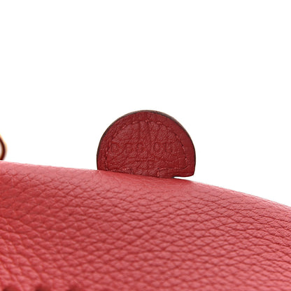 Hermes Taurillon Clemence Evelyne TPM Rouge Piment 7 of 14