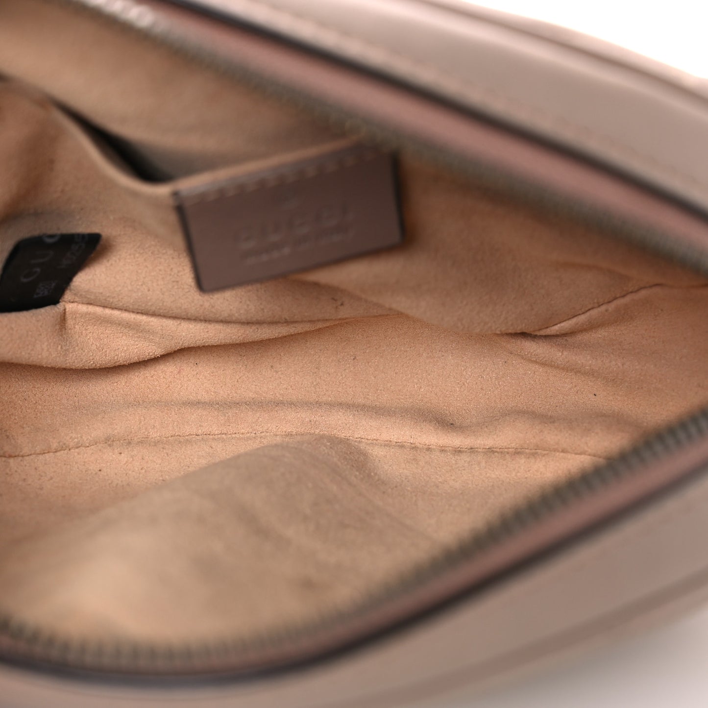 Calfskin Matelasse GG Marmont Belt Bag 75 30 Porcelain Rose
