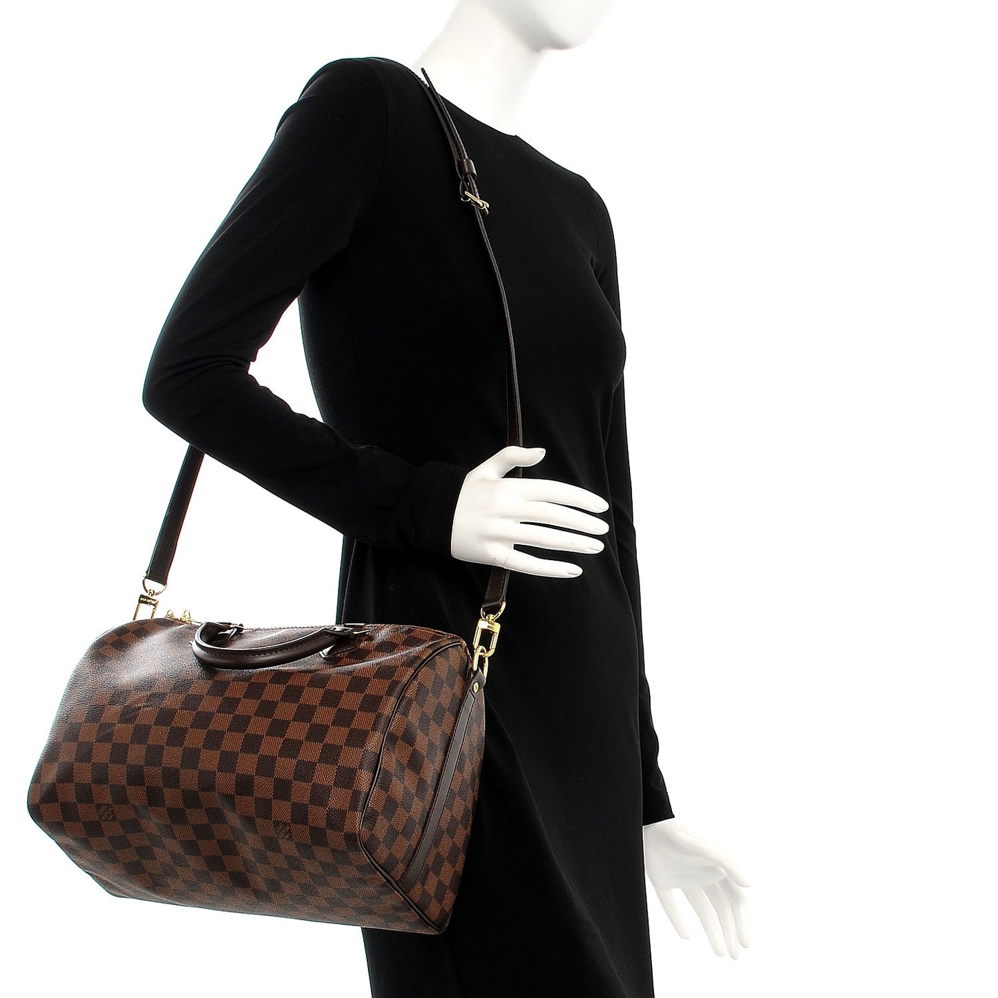 Damier Ebene Speedy Bandouliere 30