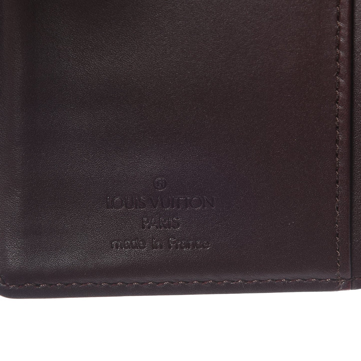 Vernis French Purse Wallet Amarante