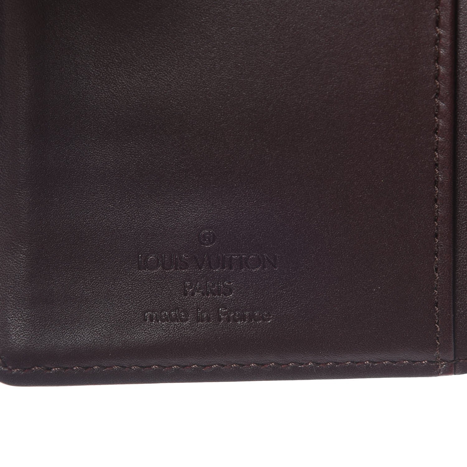 Louis Vuitton Vernis French Purse Wallet Amarante 5 of 7