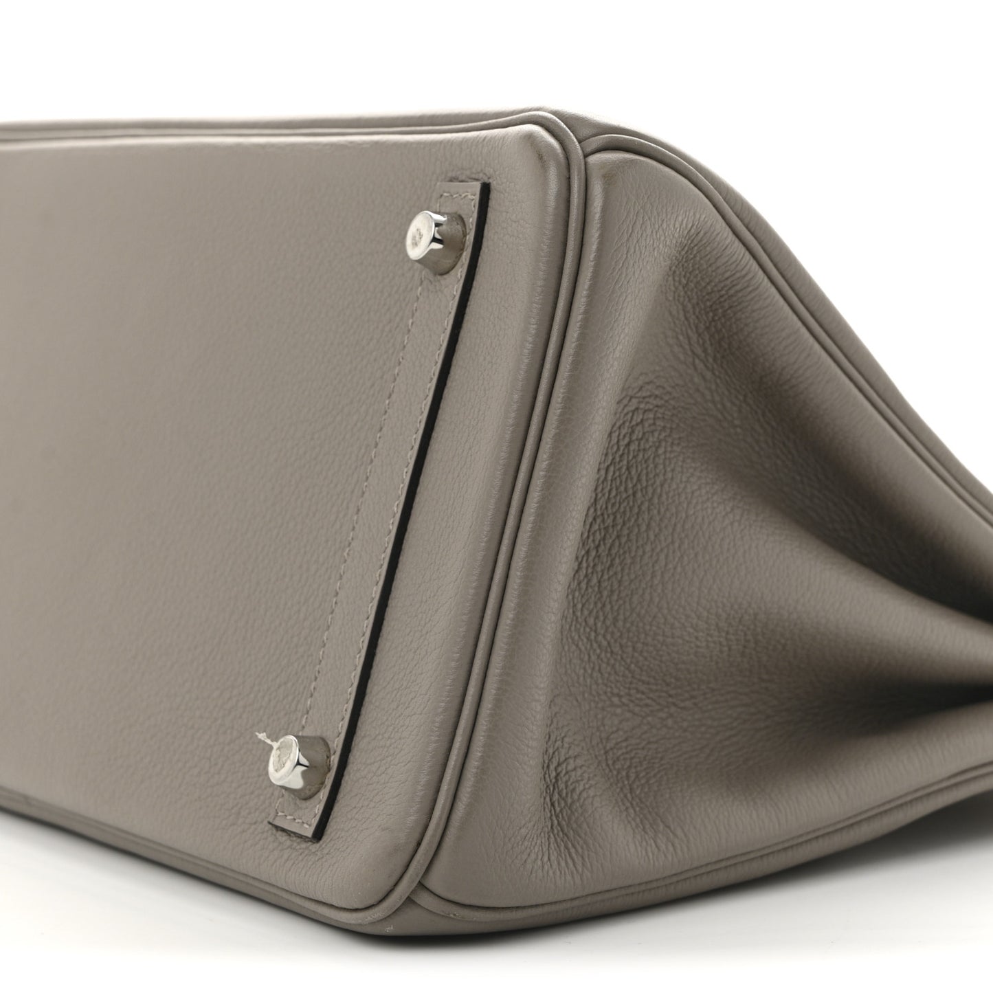 Taurillon Novillo Birkin 30 Gris Asphalte