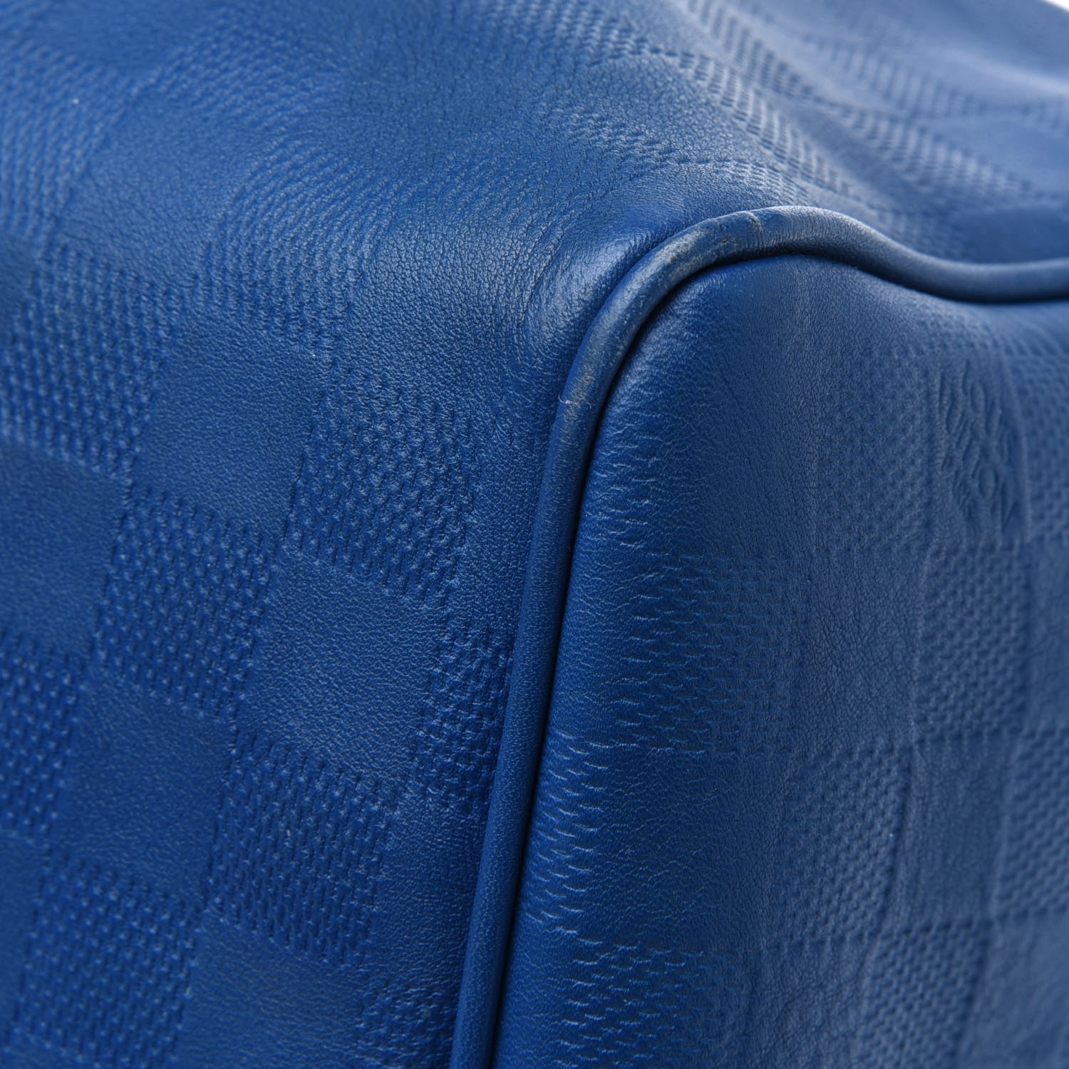 Louis Vuitton Damier Infini Keepall Bandouliere 45 Neptune 12 of 33