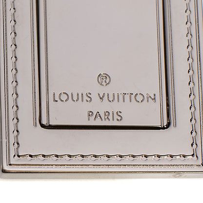Louis Vuitton Luggage Tag Key Holder Silver 3 of 5