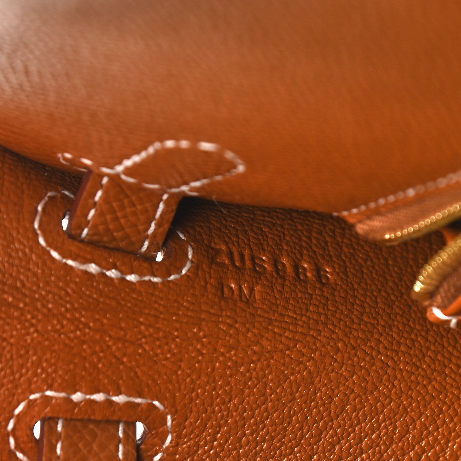 Hermes Epsom Kelly Sellier 25 Gold 6 of 9