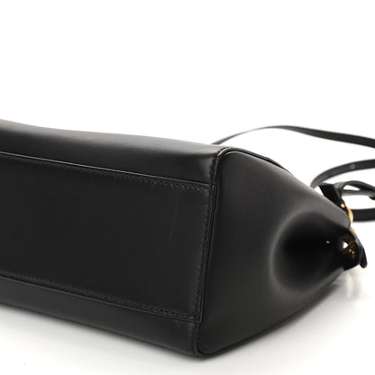 Fendi Nappa Mini Peekaboo Iconic Satchel Black 11 of 11