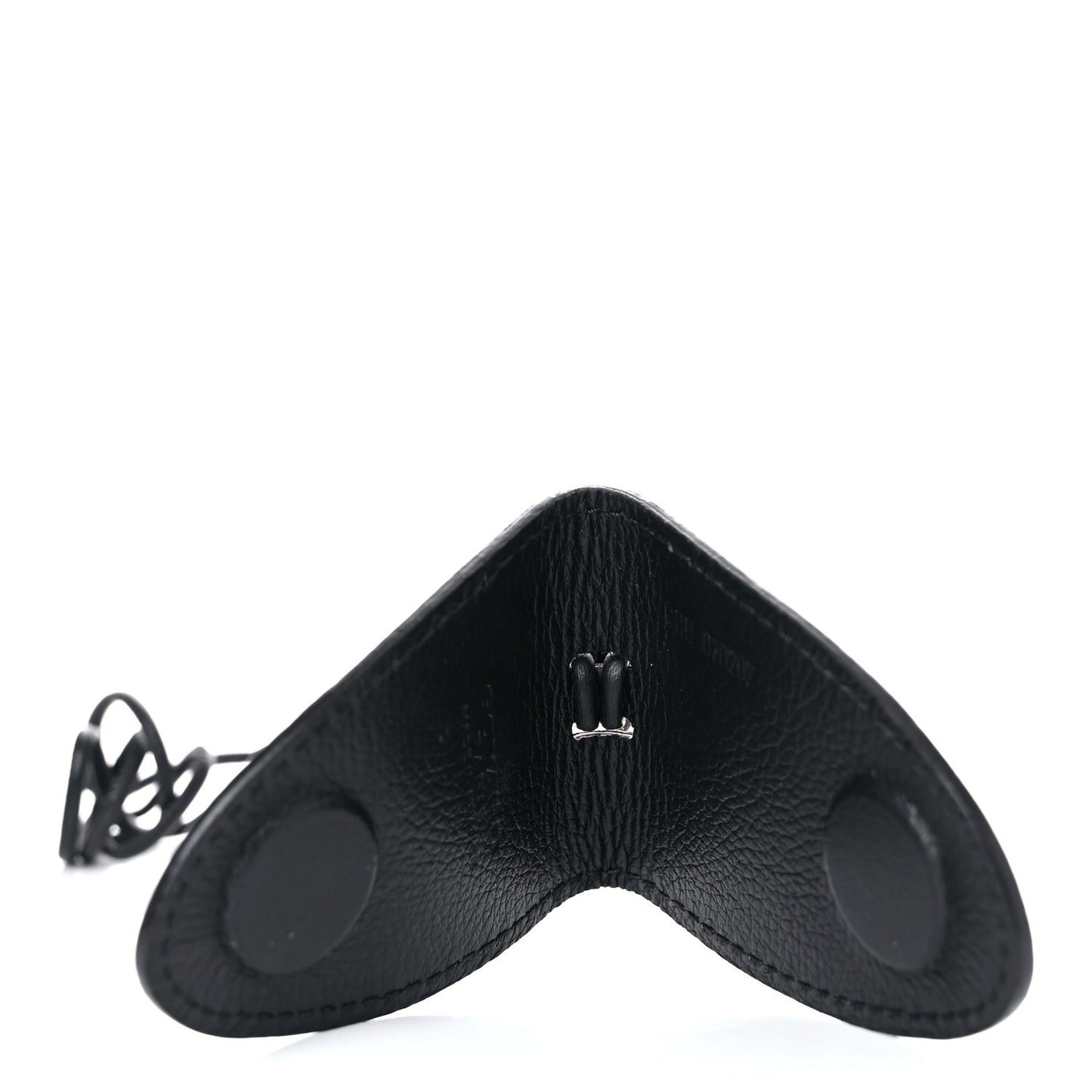 Calfskin Bag Clip Black