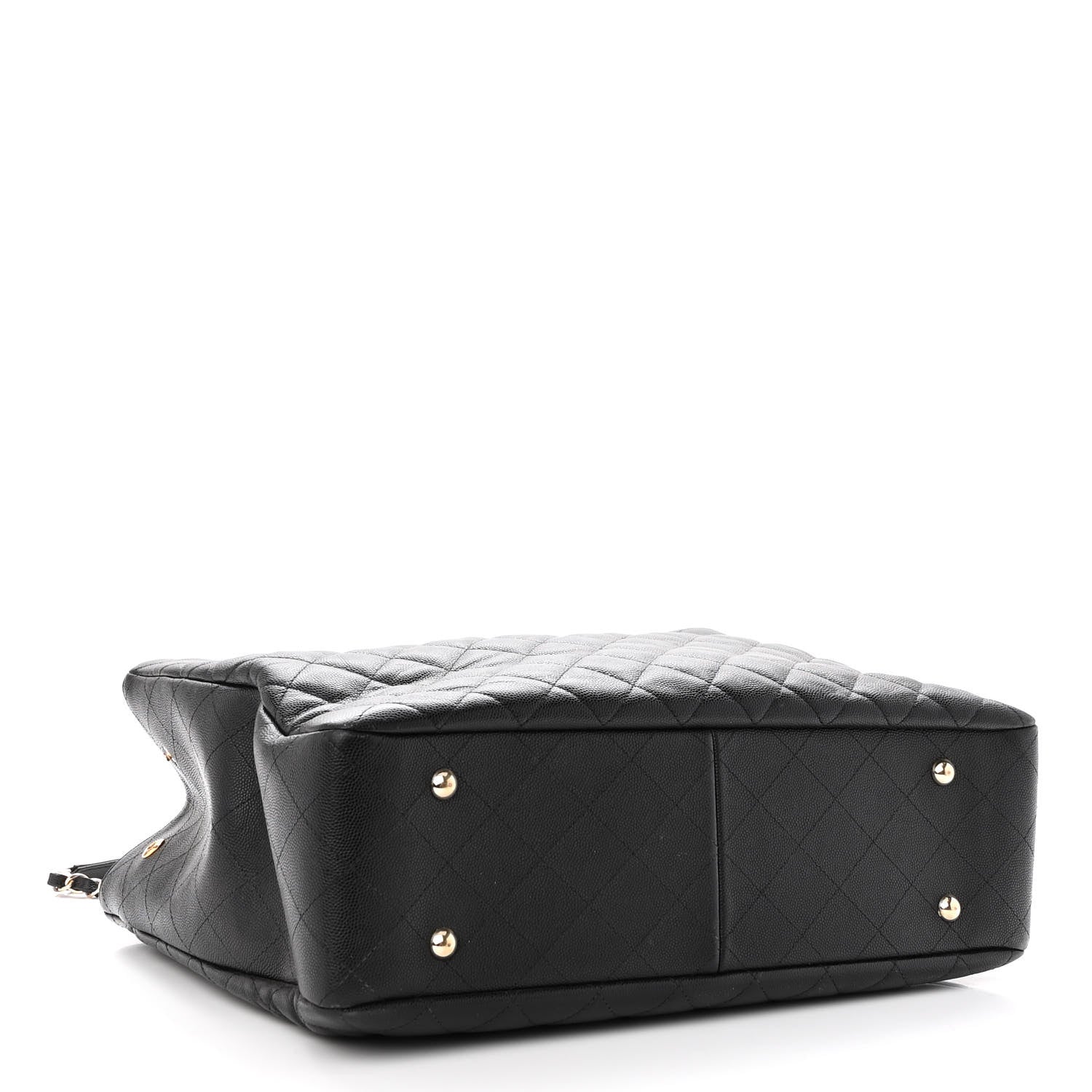 Chanel Caviar Quilted Large Shopping Tote Black 4 of 10
