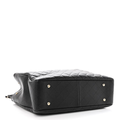 Chanel Caviar Quilted Large Shopping Tote Black 4 of 10