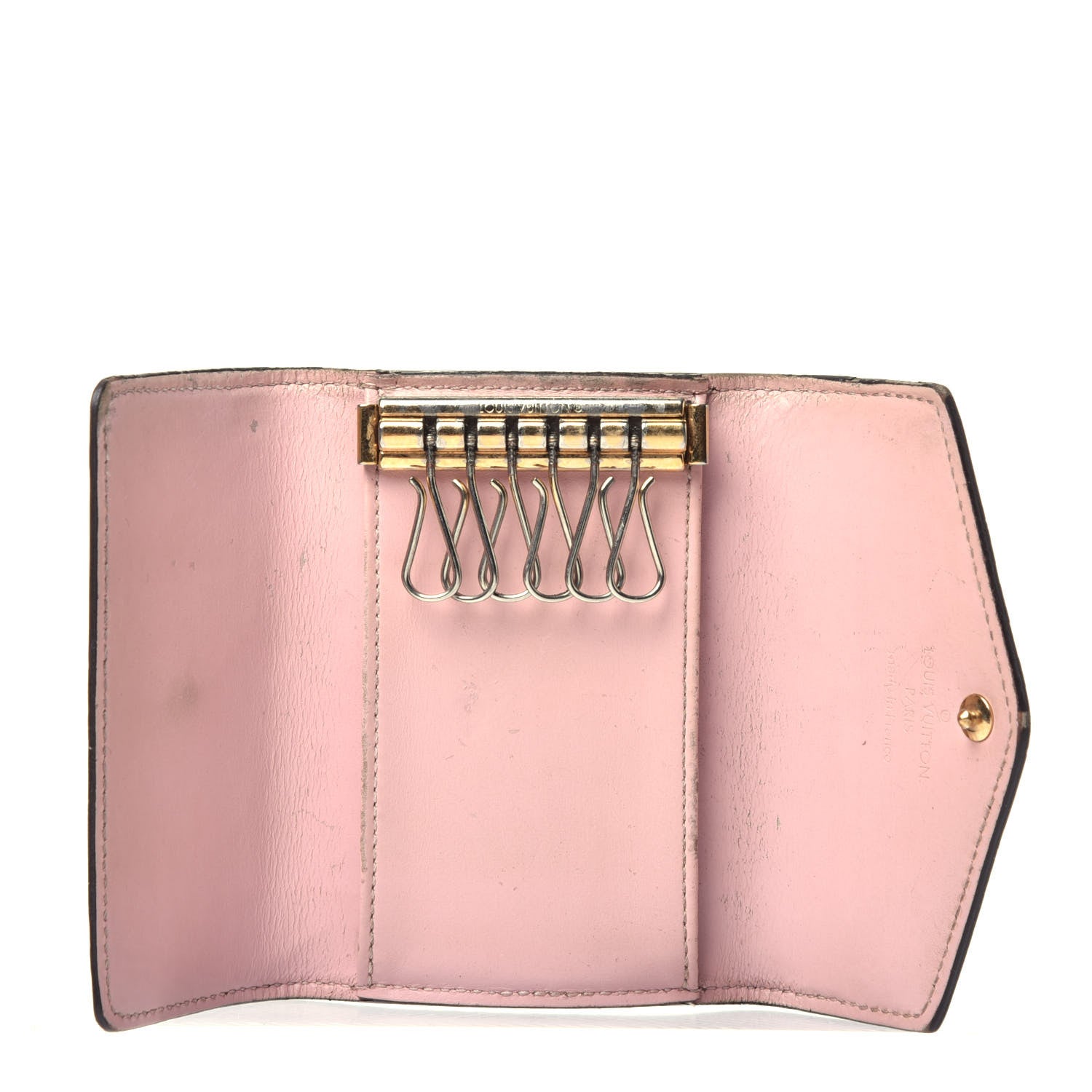 Louis Vuitton Vernis Multicles 6 Key Holder Rose Ballerine 5 of 11
