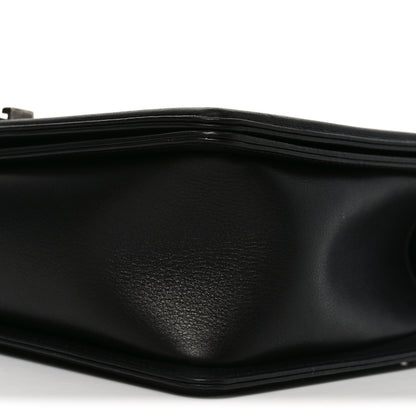 Chanel Calfskin Quilted New Medium Boy Flap Black 10 of 11