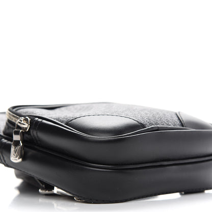Louis Vuitton Damier Graphite 3D Amazone Sling Bag Black 8 of 9