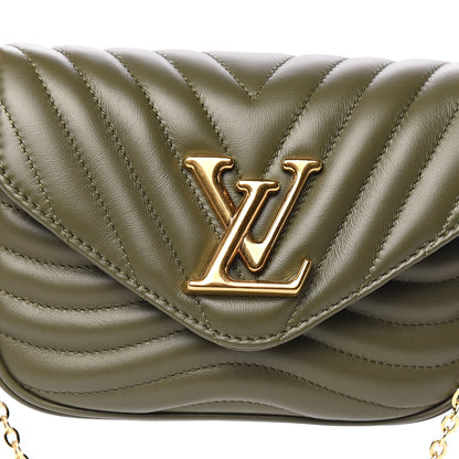Louis Vuitton Calfskin New Wave Multi Pochette Kaki 8 of 8