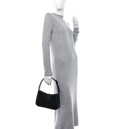 Saint Laurent Patent Le 5 A 7 Monochrome Hobo Black 2 of 12