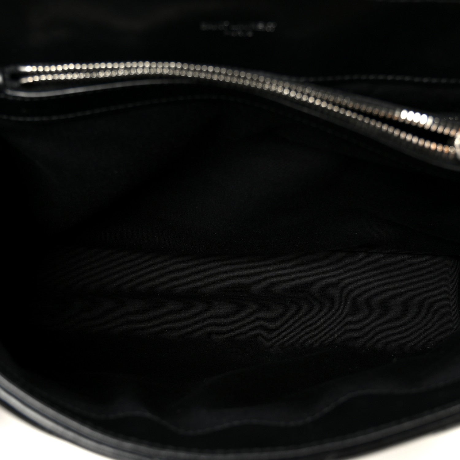 Saint Laurent Calfskin Y Quilted Monogram Medium Loulou Chain Satchel Black 4 of 10