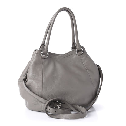 Prada Vitello Daino Shoulder Bag Argilla 4 of 10