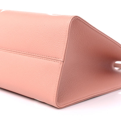 Louis Vuitton Empreinte Monogram Giant Onthego MM Rose Trianon Creme 8 of 8