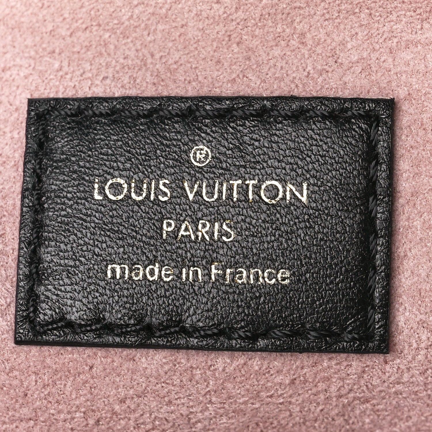 Louis Vuitton Lambskin Embossed Monogram Coussin PM Black 8 of 11