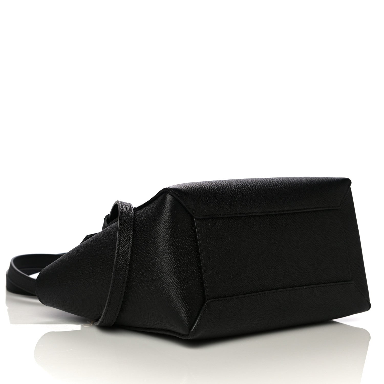 Celine Grained Calfskin Micro Belt Bag Black 4 of 13