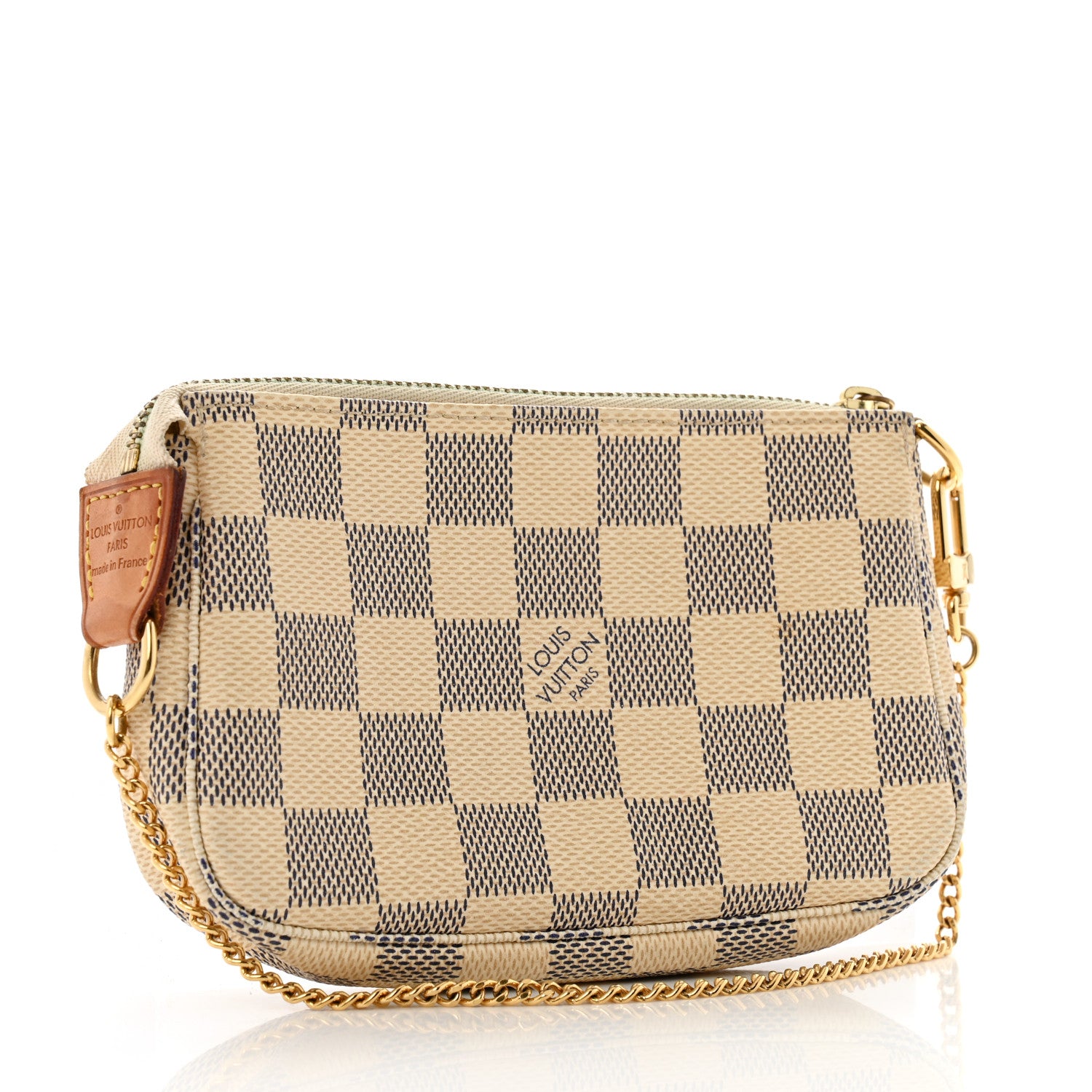 Louis Vuitton Damier Azur Mini Pochette Accessories 2 of 12