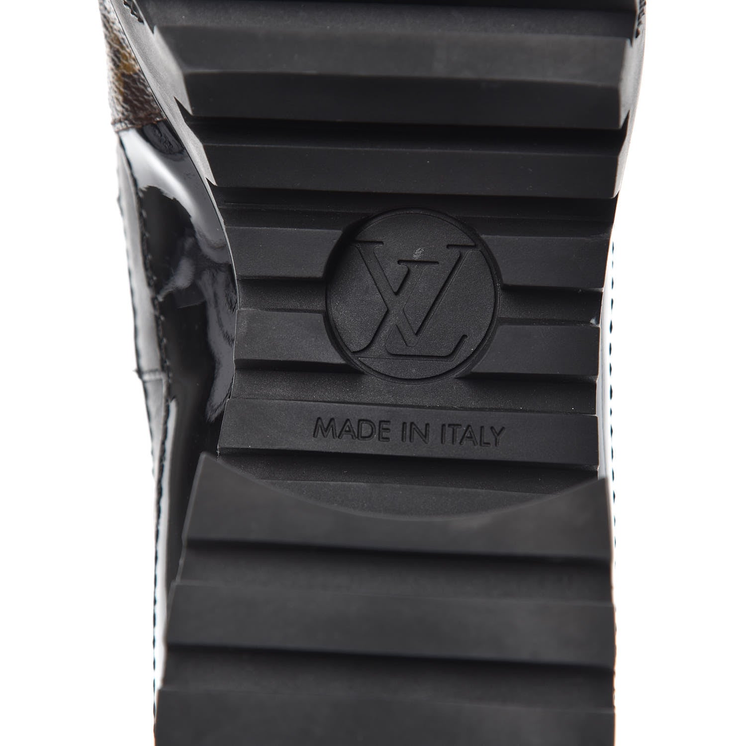 Louis Vuitton Suede Calfskin Monogram Zip Up Laureate Platform Desert Boots 38 6 of 9