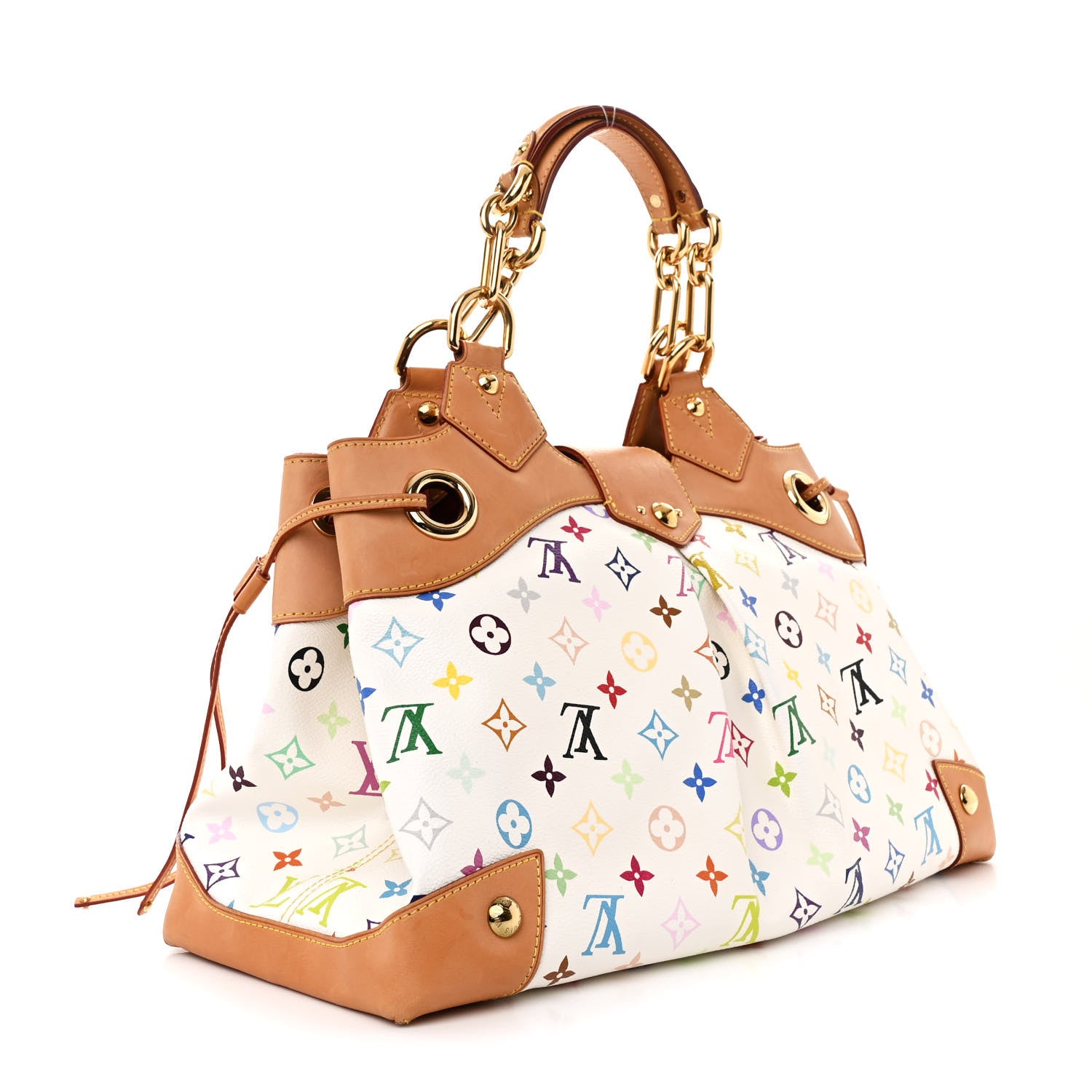 Louis Vuitton Monogram Multicolor Ursula White 3 of 15