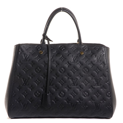 Louis Vuitton Empreinte Montaigne GM Black 1 of 7