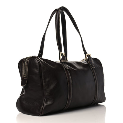 Gucci Calfskin Medium Britt Boston Brown 3 of 10