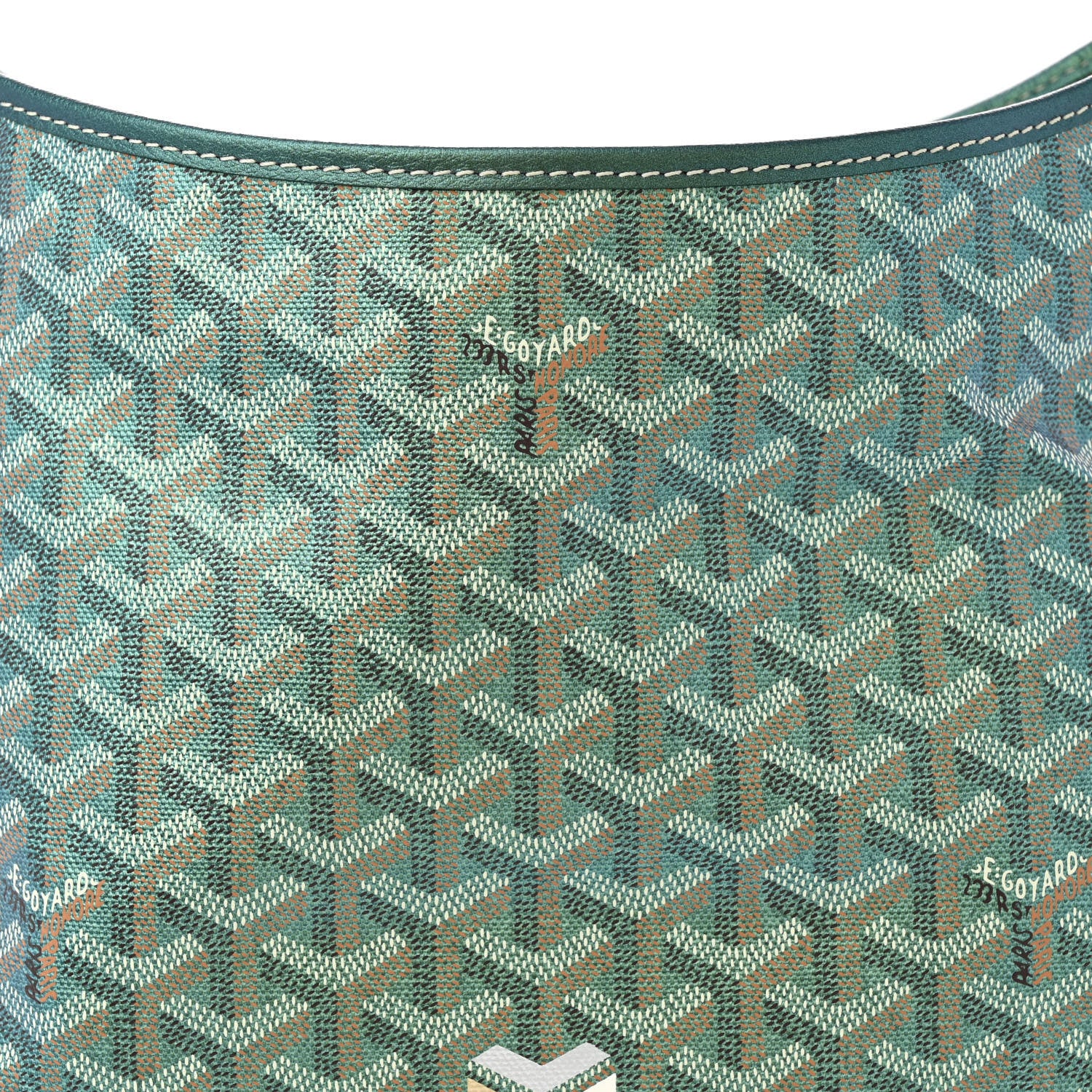 Goyard Goyardine Boheme Hobo Pearly Green 8 of 10