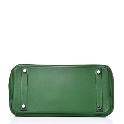 Hermes Swift Birkin 30 Vert Bengale 6 of 30
