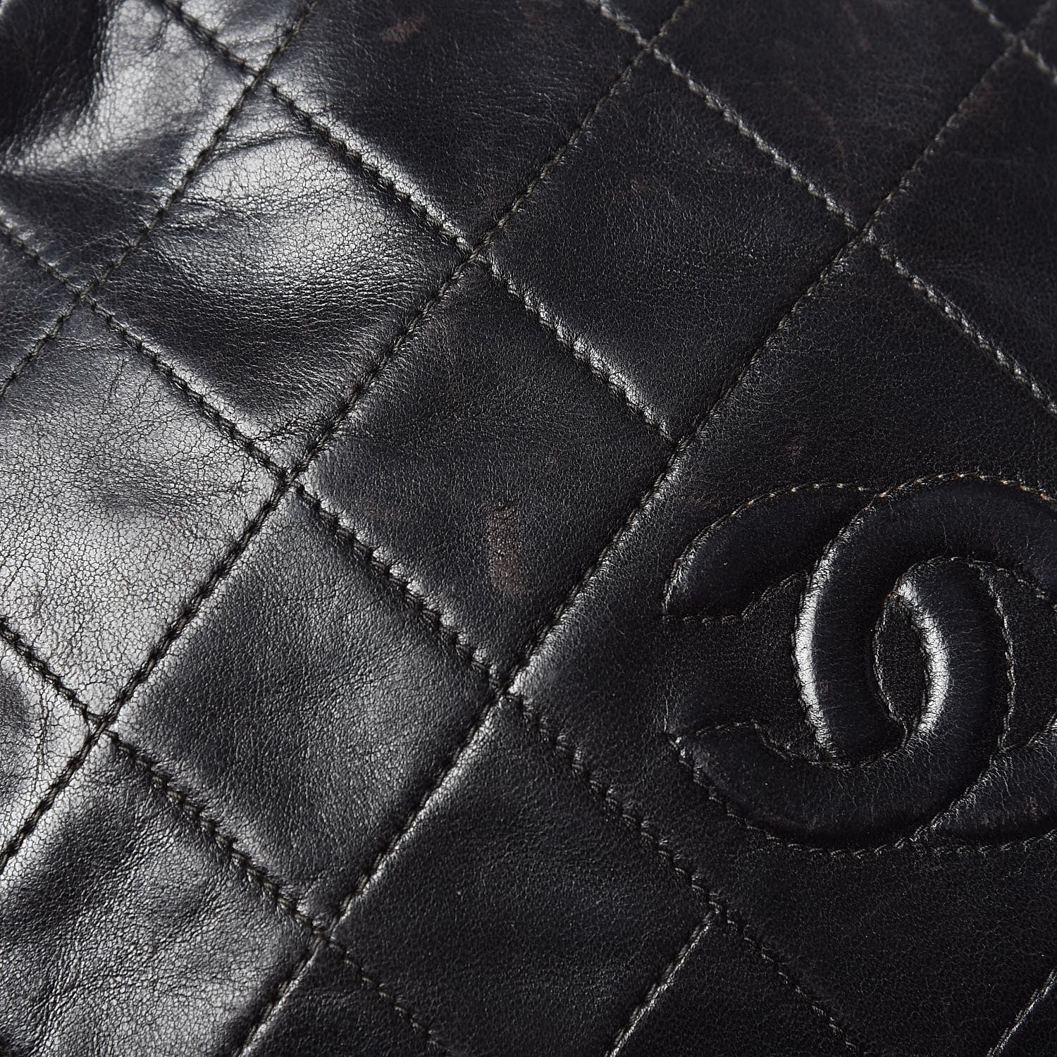 Chanel Lambskin Quilted CC Tassel Camera Case Black 19 of 19